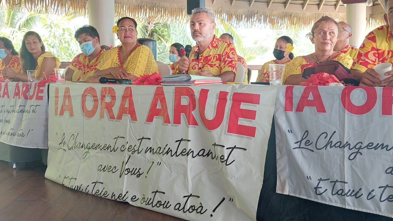 Arue : "Ia Ora Arue" a présentée hier ses projets pour sa commune