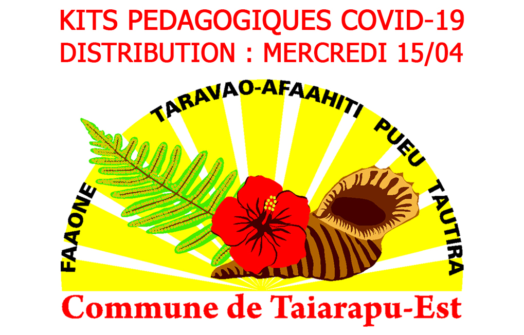 Distribution des kits pédagogiques à Tai'arapu Est